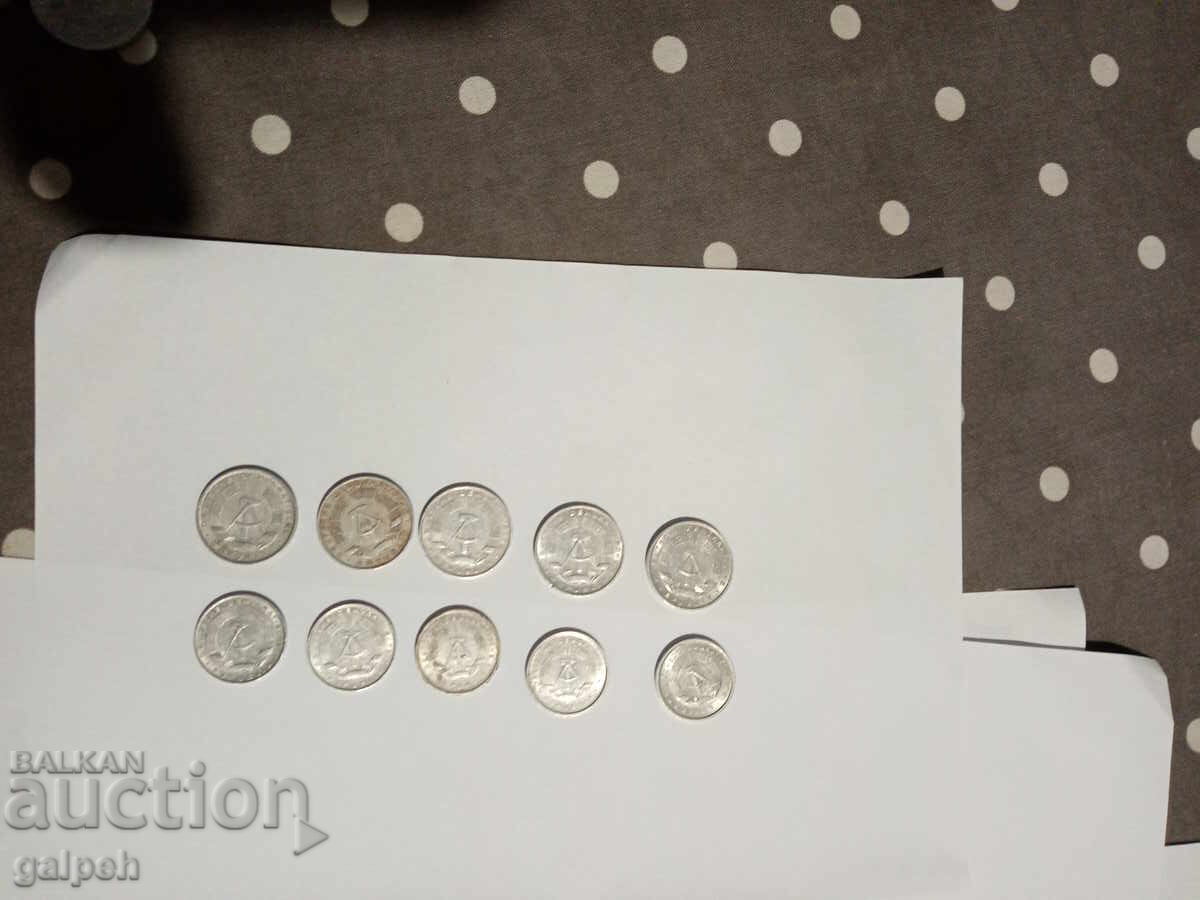 Νομίσματα Γερμανίας (ΓΔΔ) - 31 τμχ. - 7.5 lv - 5 Νομίσματα Γερμανίας (ΓΔΔ) - 31 τμχ. - 7.5 lv - 5