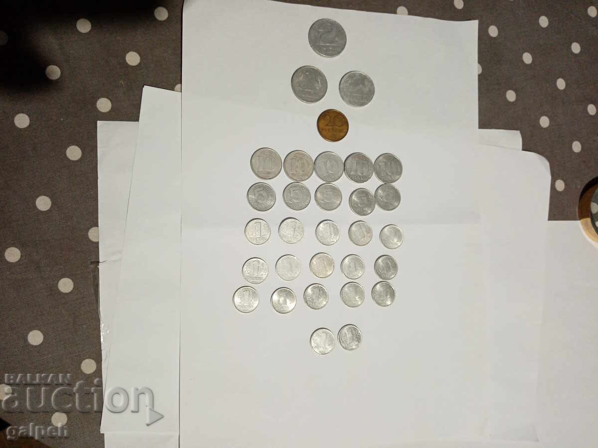 Νομίσματα Γερμανίας (ΓΔΔ) - 31 τμχ. - 7.5 lv Νομίσματα Γερμανίας (ΓΔΔ) - 31 τμχ. - 7.5 lv