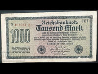 Germany 1000 Mark 1922 Pick 76 Ref 1594