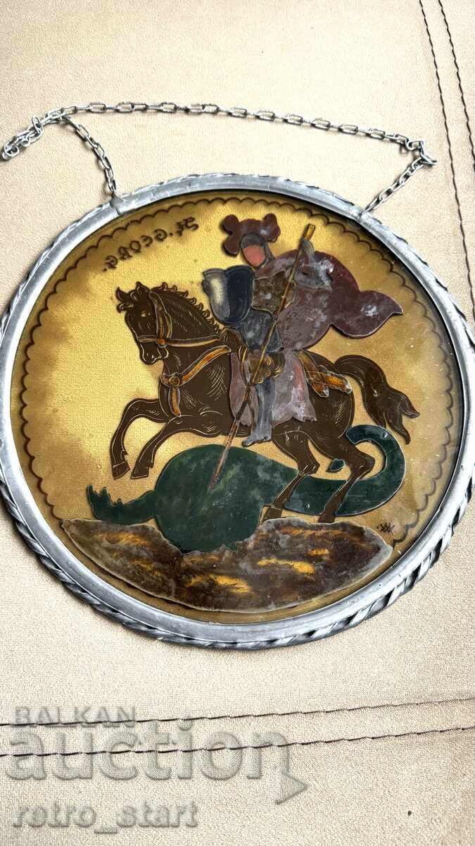 Stained Glass Saint George - 6 Stained Glass Saint George - 6