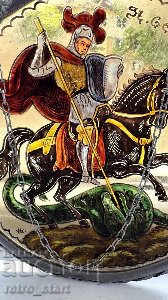 Stained Glass Saint George Stained Glass Saint George