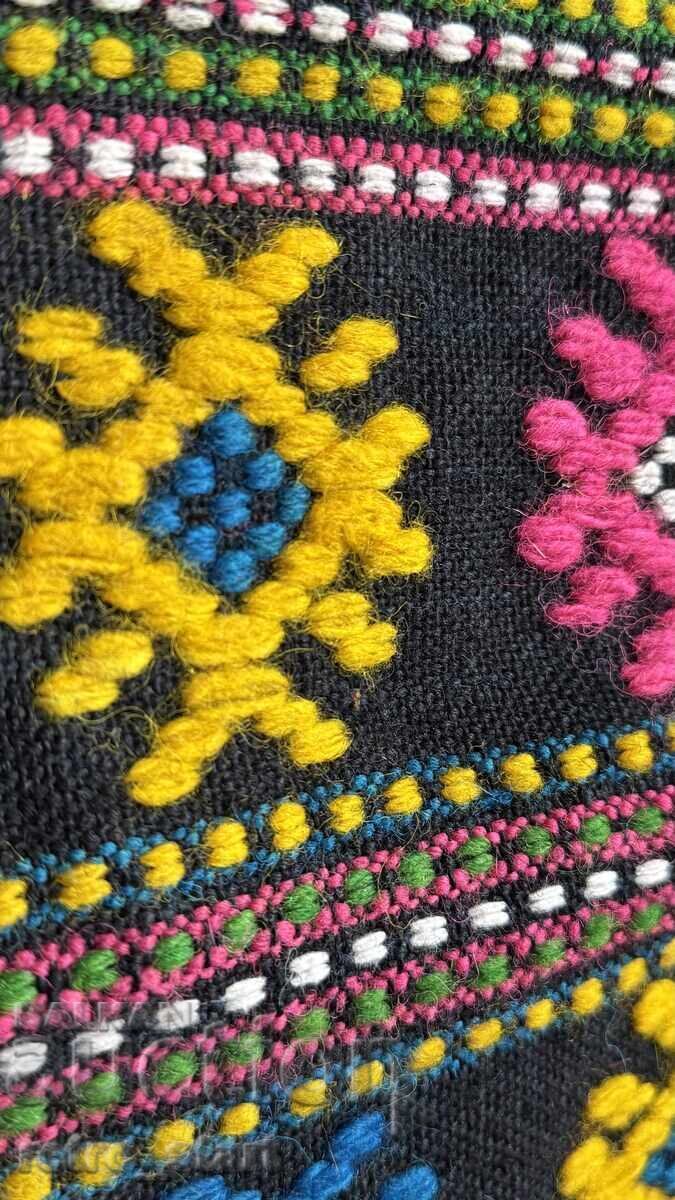 Husă autentică de pernă din lână din regiunea Iambol - 5