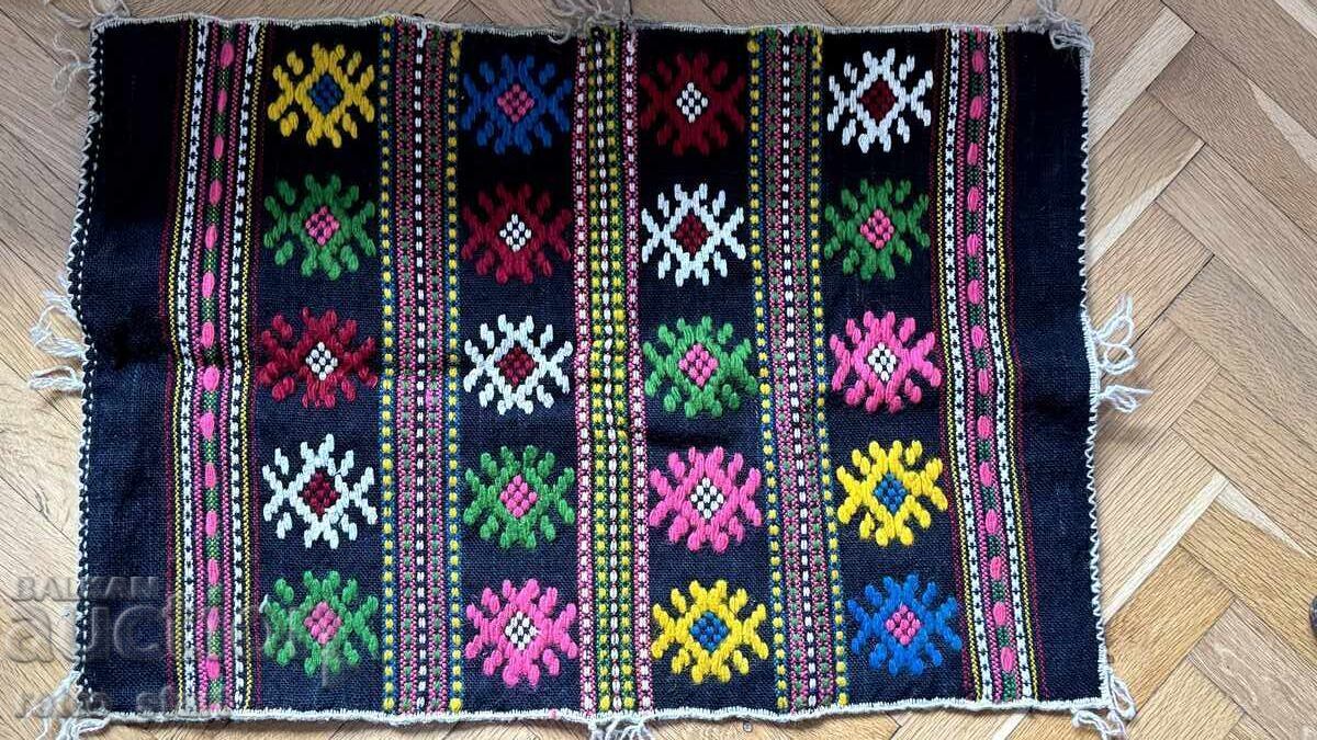 Husă autentică de pernă din lână din regiunea Iambol