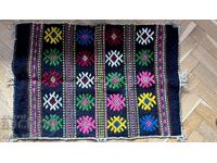 Автентична вълнена калъфка за възглавница от Ямболския край.