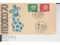 Carte poștală FDC FOTBAL MEXICO 70