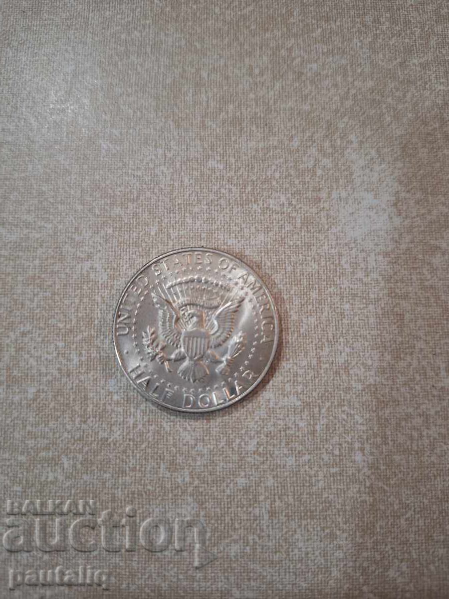 Халф долар 1967 г сребро САЩ с цена 17.00 лв. | € 8.69