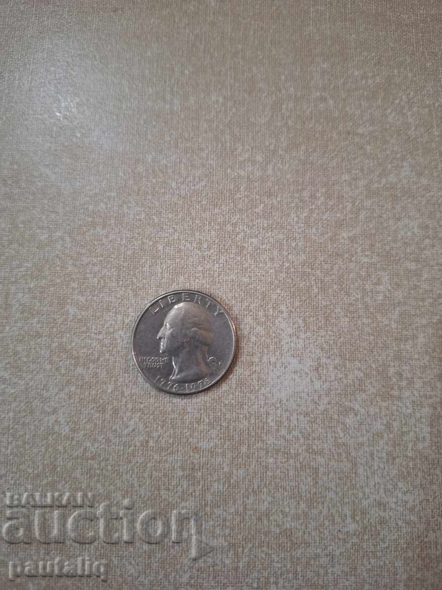 25 cents 1976 USA
