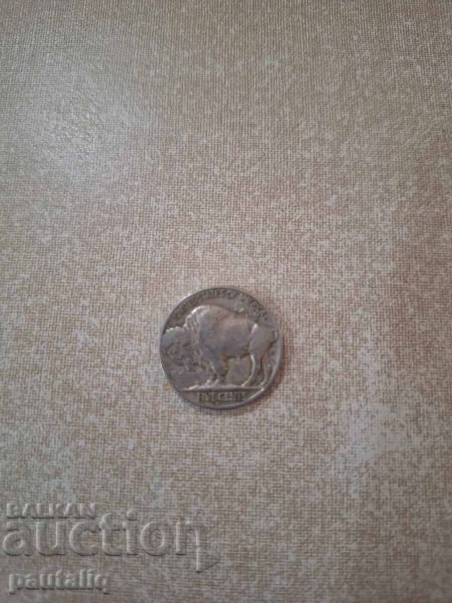 5 цента 1938 г САЩ с цена 5.00 лв. | € 2.56 5 цента 1938 г САЩ с цена 5.00 лв. | € 2.56