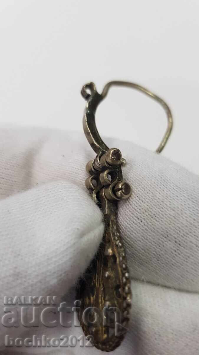 Σπάνιο βουλγαρικό σκουλαρίκι της Αναγέννησης του 19ου αιώνα με τιμή 55.00 BGN | € 28.12