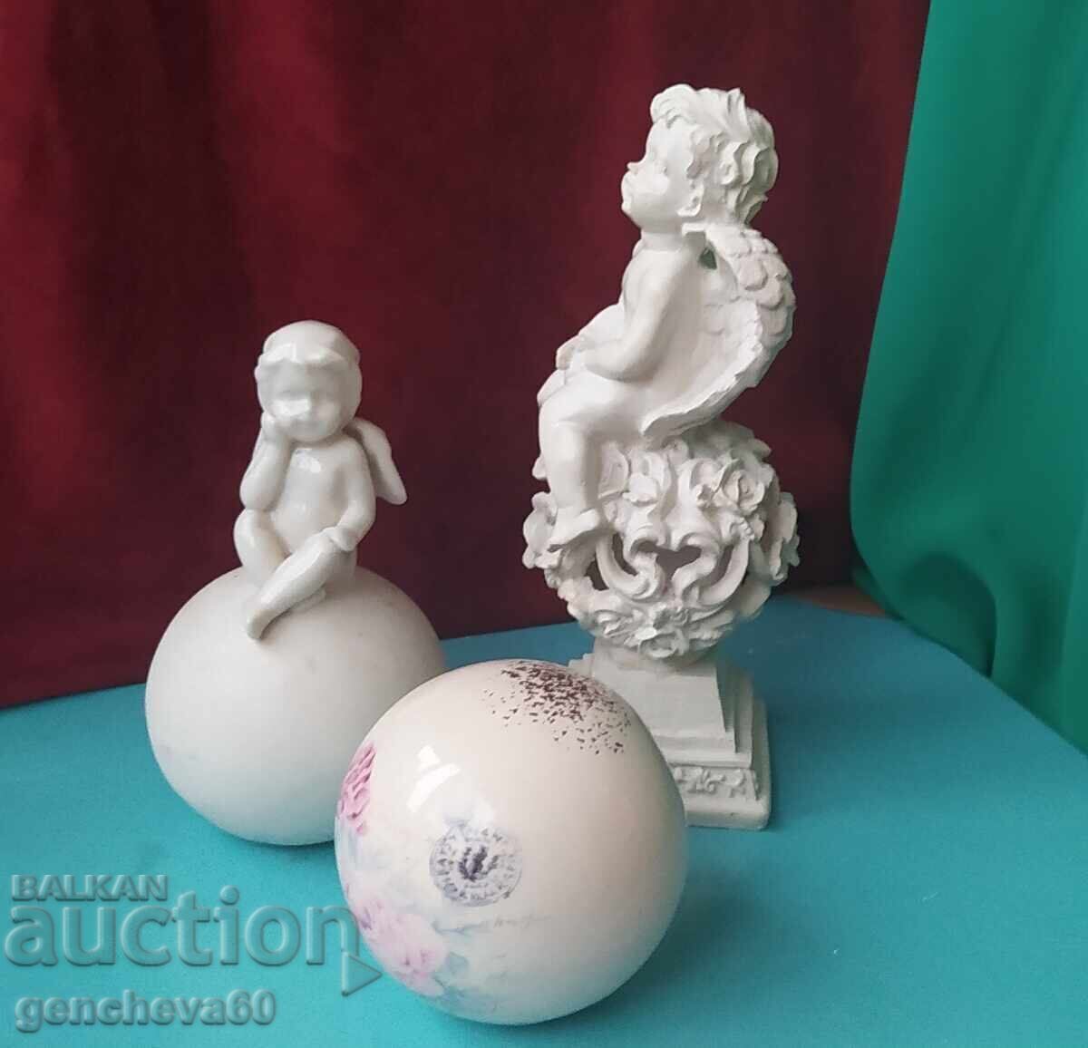Porcelain balls, angel - 6