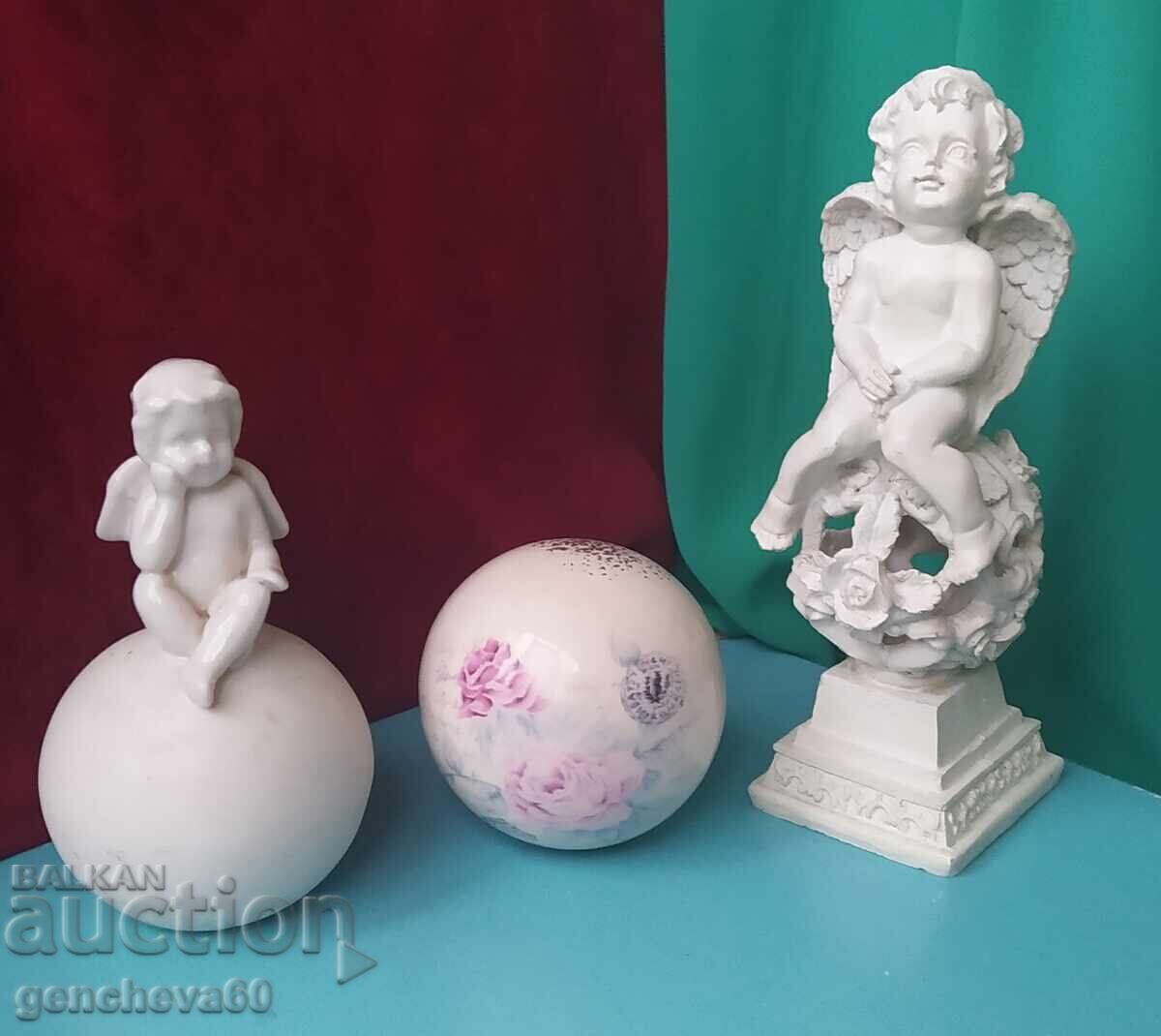 Porcelain balls, angel