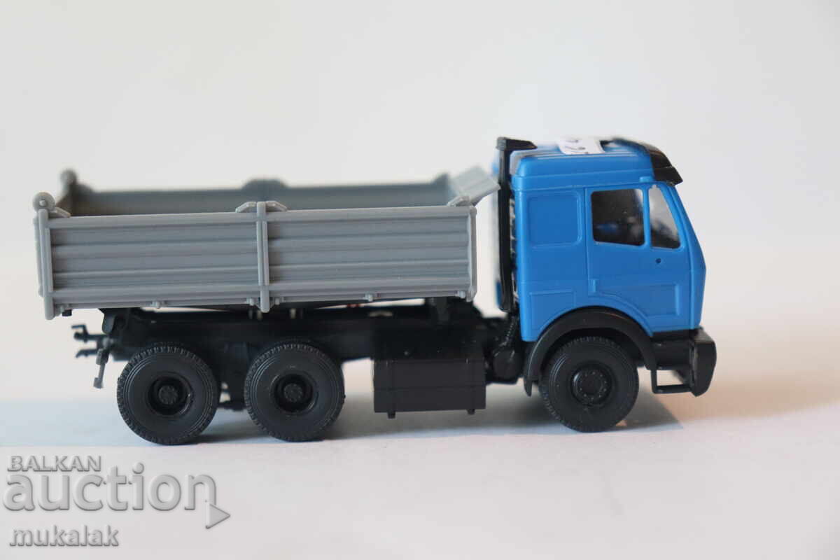 KIBRI H0 1/87 MERCEDES BENZ САМОСВАЛ КАМИОН  МОДЕЛ   КОЛИЧКА - 5