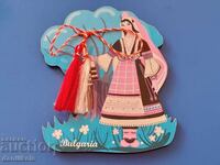 *$*Y*$* MAGNET - COSTUM POPULAR - MĂRȚIȘOR *$*Y*$*