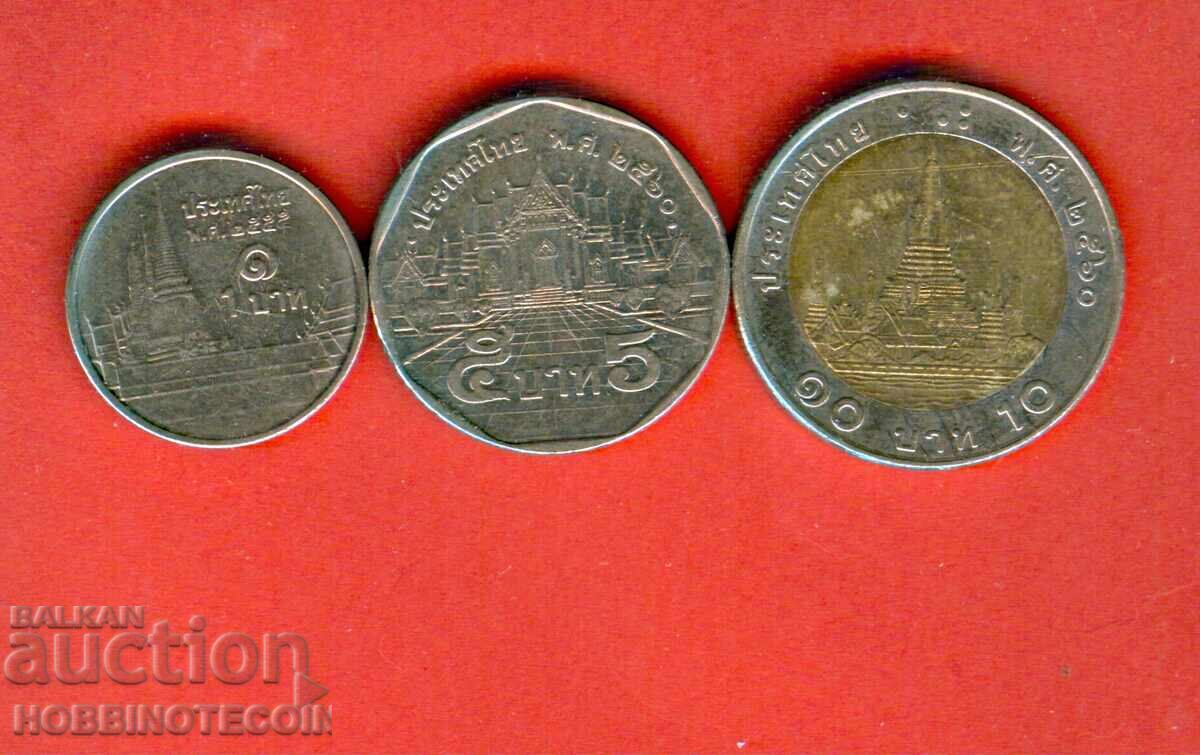 THAILAND THAILANDA 1 5 10 STAR Bimetal monedă THAILAND THAILANDA 1 5 10 STAR Bimetal monedă