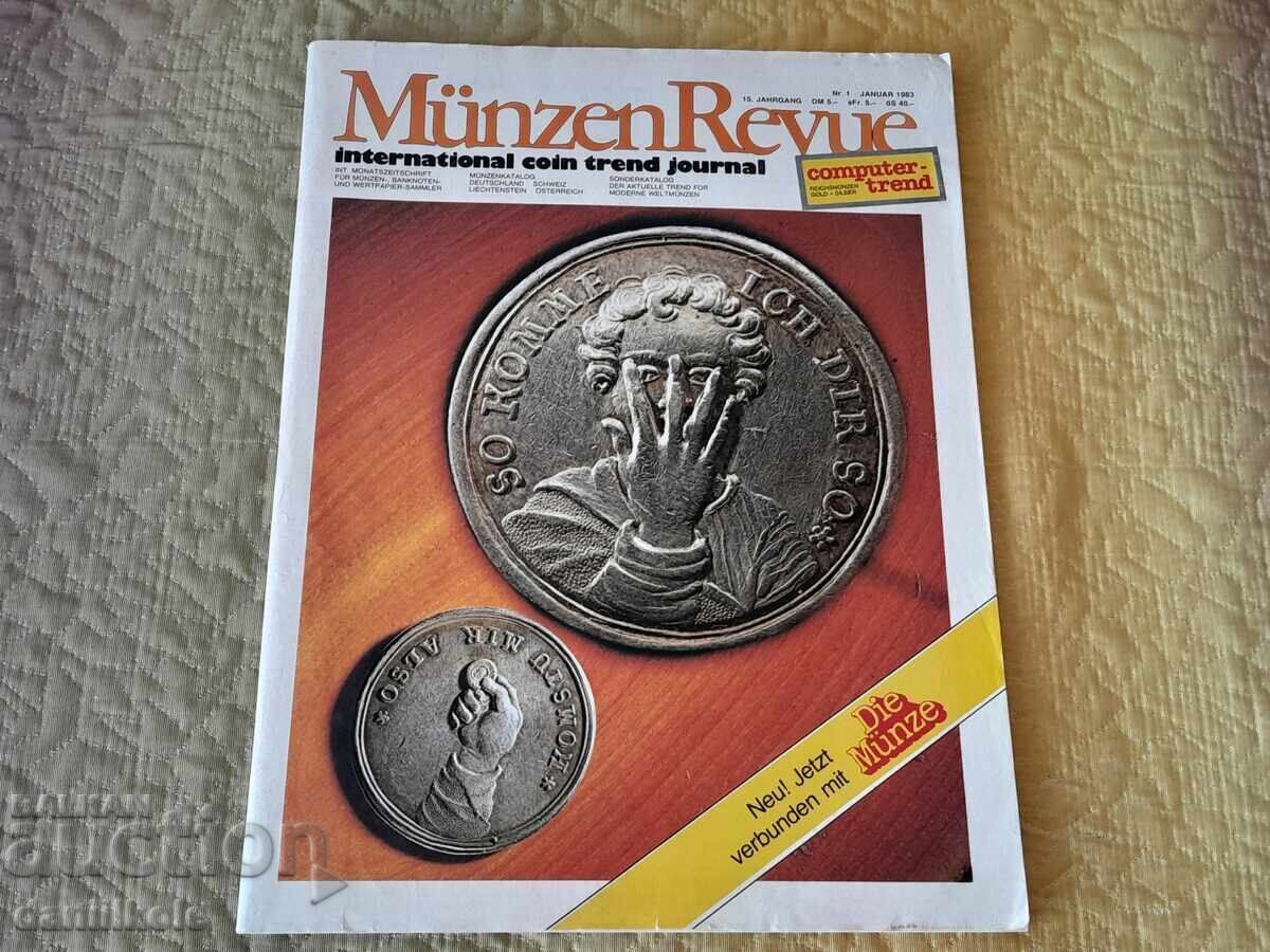 *$*Y*$* ΠΕΡΙΟΔΙΚΟ ΔΗΜΟΠΡΑΣΙΩΝ ΝΟΜΙΣΜΑΤΩΝ MUNZEN REVUE 1.1983 *$*Y*$*