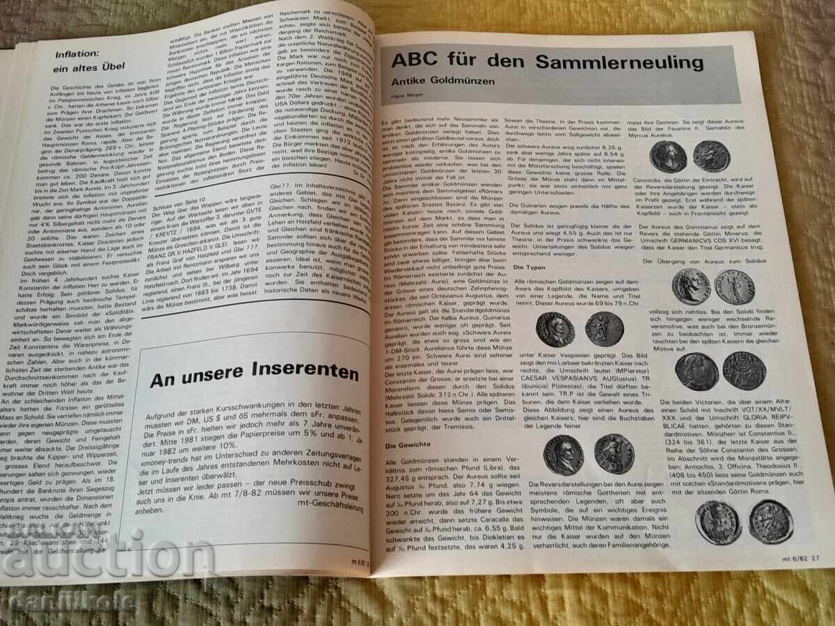 *$*Y*$* MONEY TREND 6/1982 COIN AUCTION CATALOG *$*Y*$* - 7
