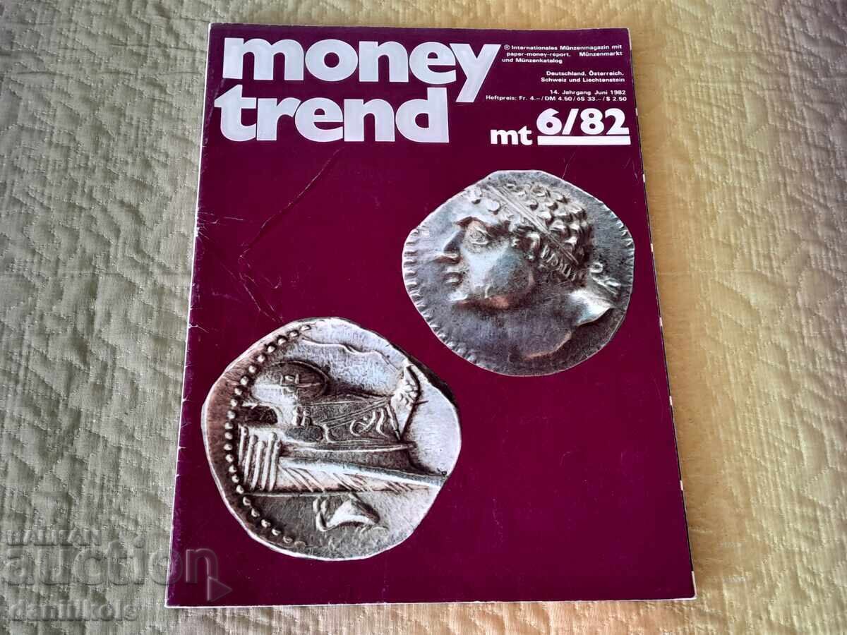 *$*Y*$* MONEY TREND 6/1982 COIN AUCTION CATALOG *$*Y*$*