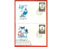 URSS 2 PLICURI PRIMA ZI OLIMPIADA MOSCOVA 1980 TALLINN CALCE