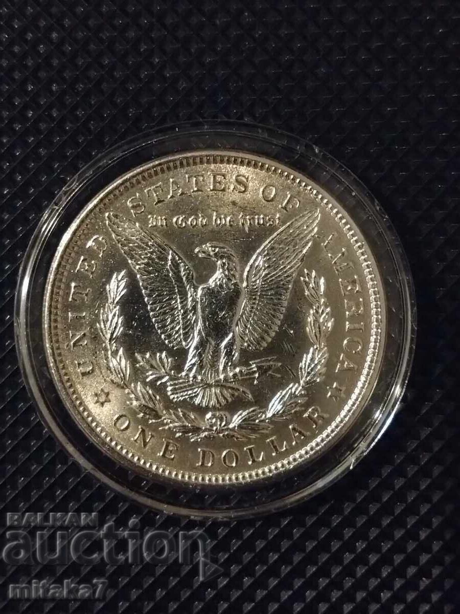 Auction Morgan Dollar 1921, Silver, USA Auction Morgan Dollar 1921, Silver, USA