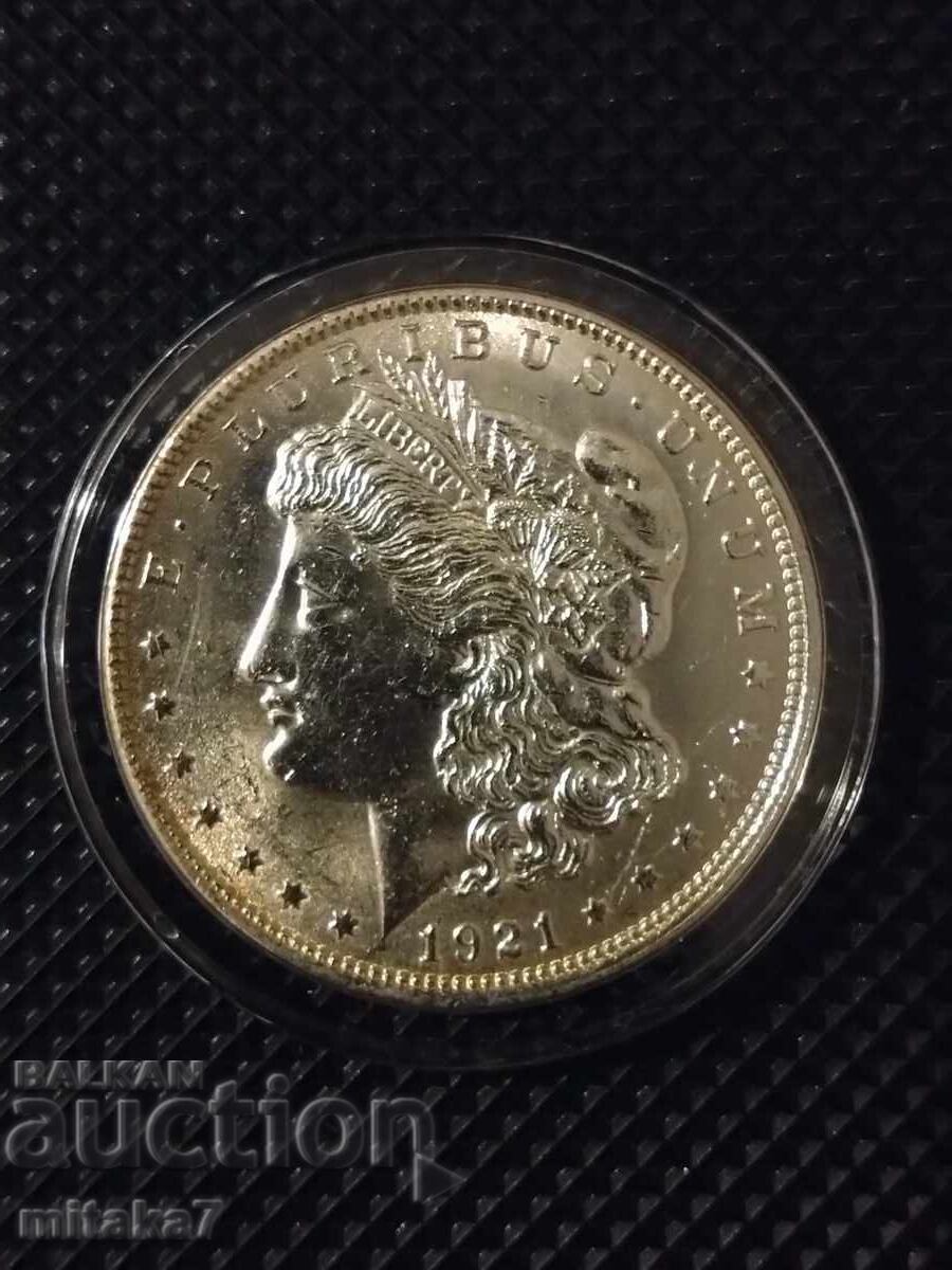 Morgan Dollar 1921, Silver, USA Morgan Dollar 1921, Silver, USA