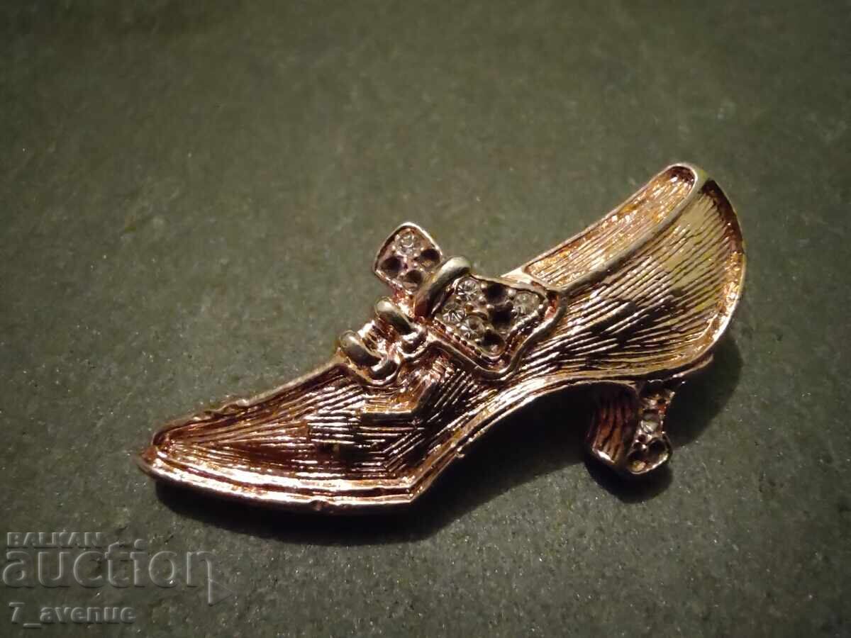 Brooch - elegant, stylish, shoe 8.05.25 with price 9.00 BGN | € 4.60