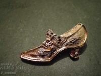 Broșă - elegantă, stilată, pantof 8.05.25