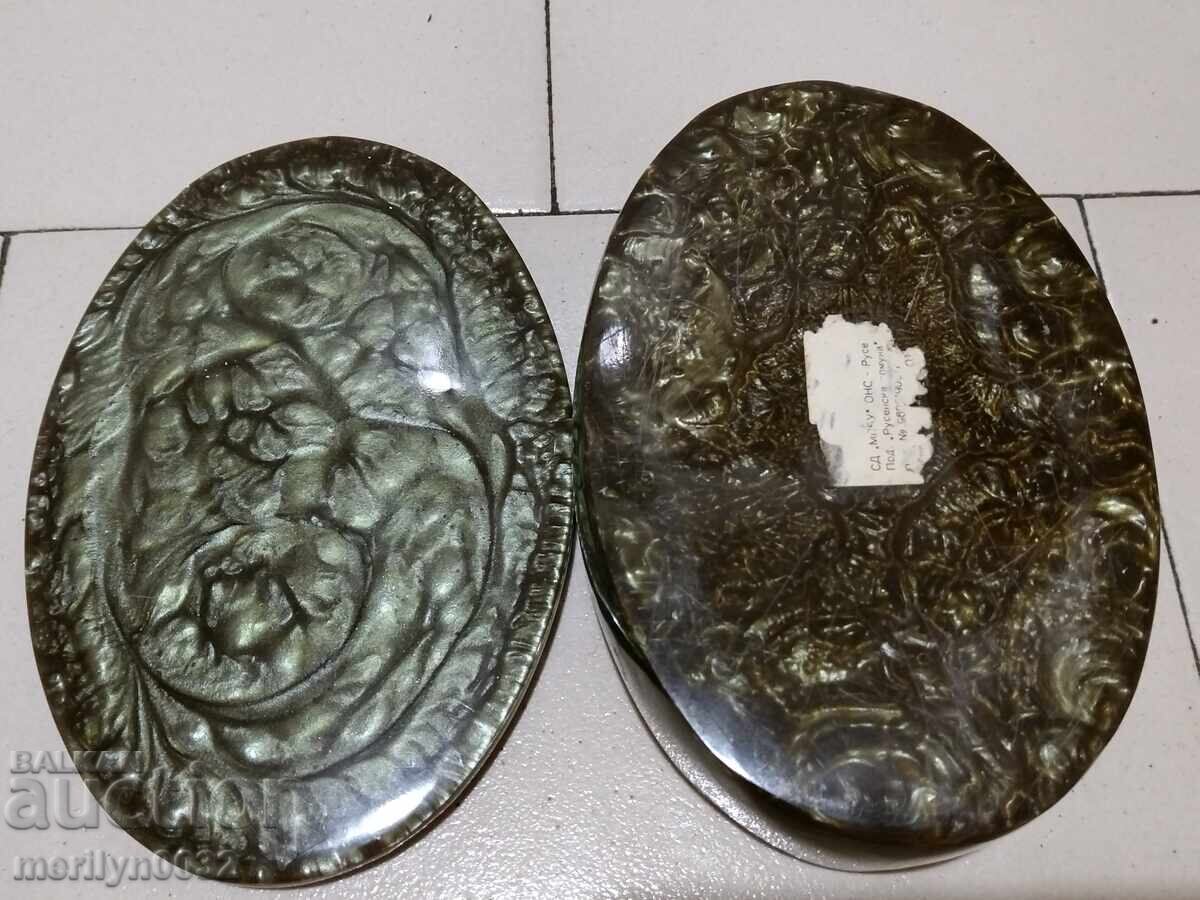 Licitație Cutie de bijuterii din chihlimbar artificial Catalin NRB