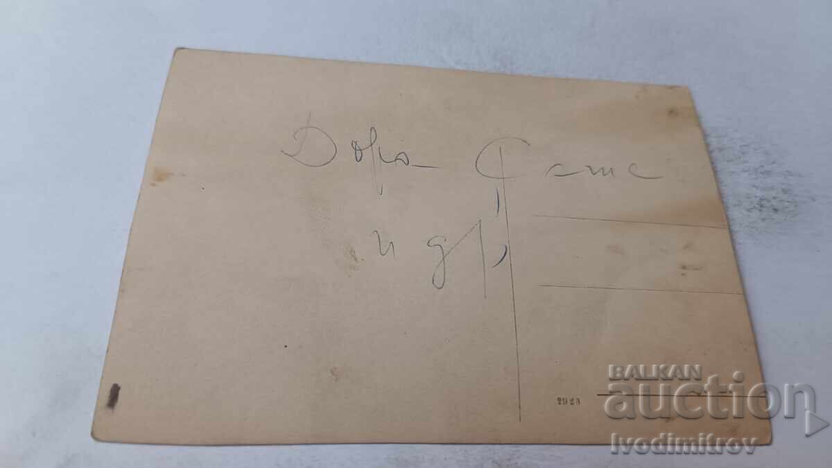 Photo of Young Men and Women with a Dog in a Meadow with price 2.35 BGN | € 1.20 Photo of Young Men and Women with a Dog in a Meadow with price 2.35 BGN | € 1.20