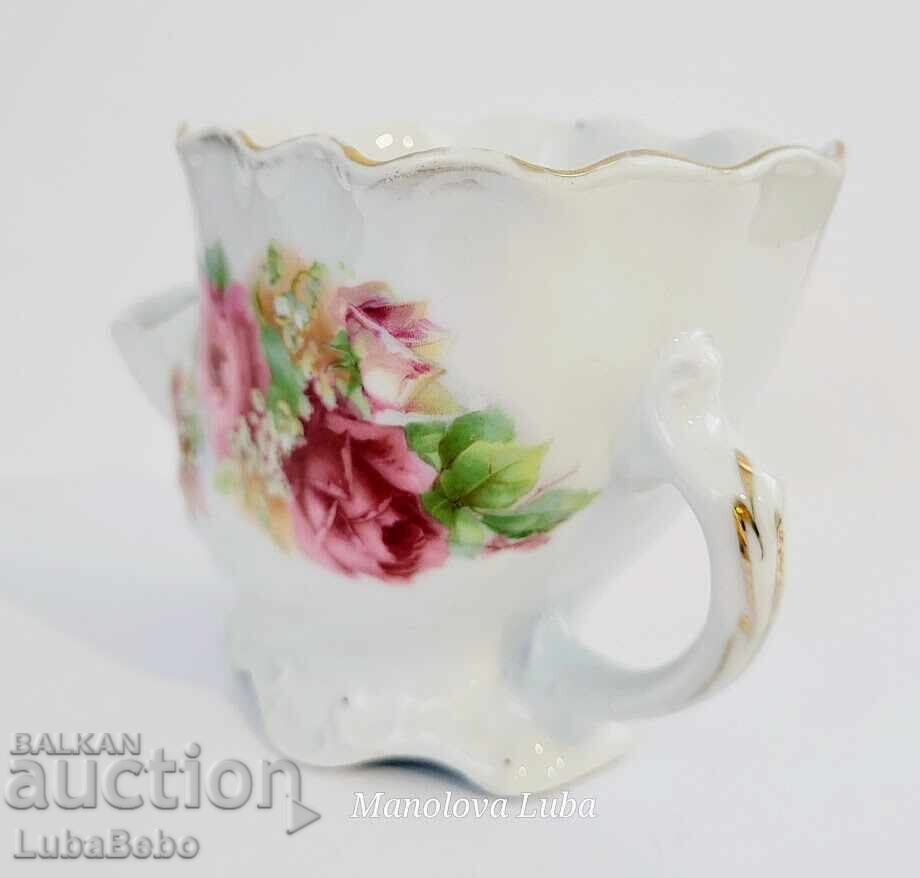 Auction  Old German shaving soap dish