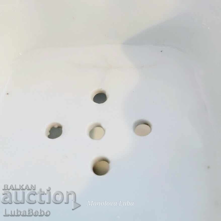 Old German shaving soap dish - 7