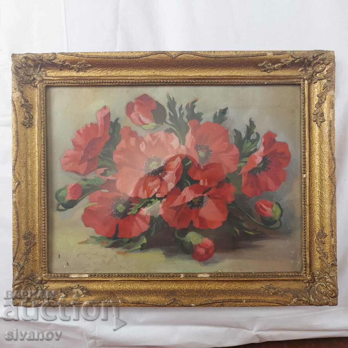 Ενδιαφέρουσες παλιές τουλίπες ζωγραφικής με υπογραφή SG2005 με τιμή 50.00 BGN | € 25.56 Ενδιαφέρουσες παλιές τουλίπες ζωγραφικής με υπογραφή SG2005 με τιμή 50.00 BGN | € 25.56