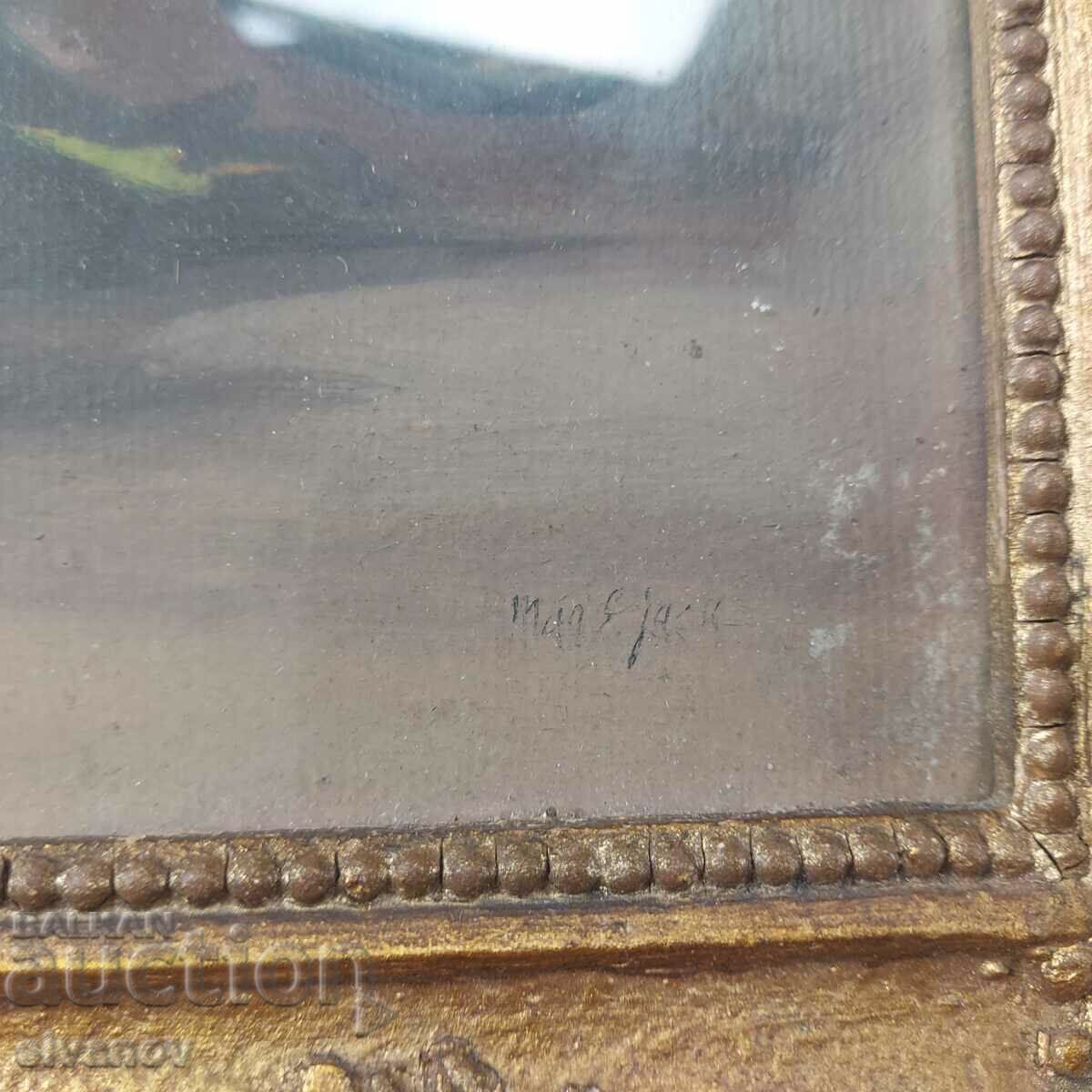 Παράδοση Ενδιαφέρουσες παλιές τουλίπες ζωγραφικής με υπογραφή SG2005 Παράδοση Ενδιαφέρουσες παλιές τουλίπες ζωγραφικής με υπογραφή SG2005