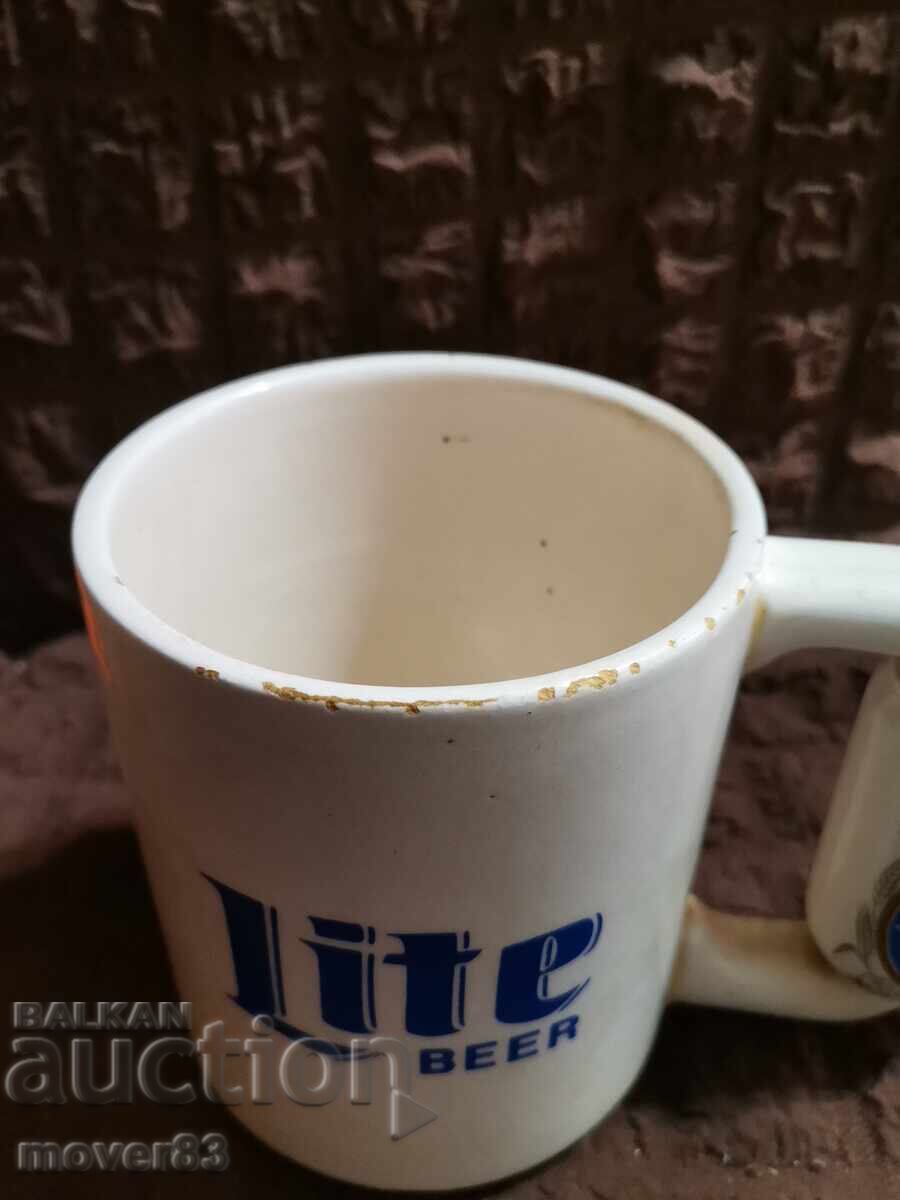 Porcelain cup/mug with price 0.69 BGN | € 0.35