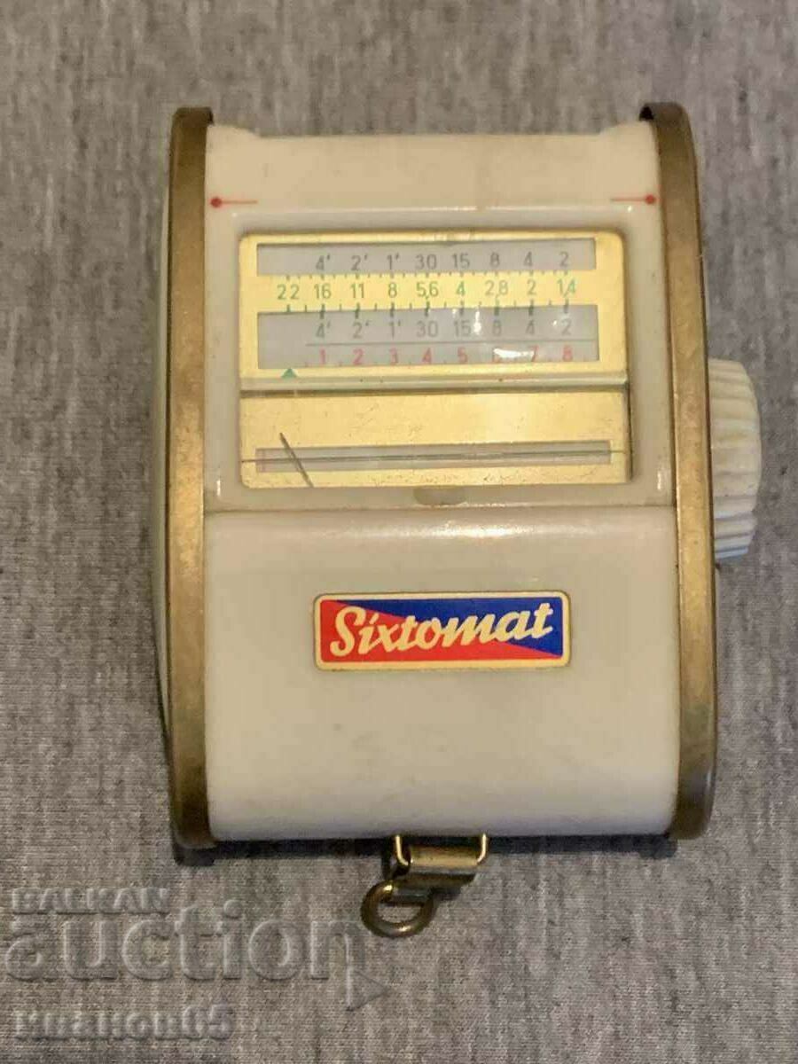 Delivery of light meter SIXTOMAT