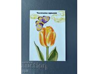 Стара Картичка  Поздравителна  - България