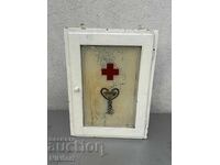 Veche Trusă de Lemn pentru Medicamente