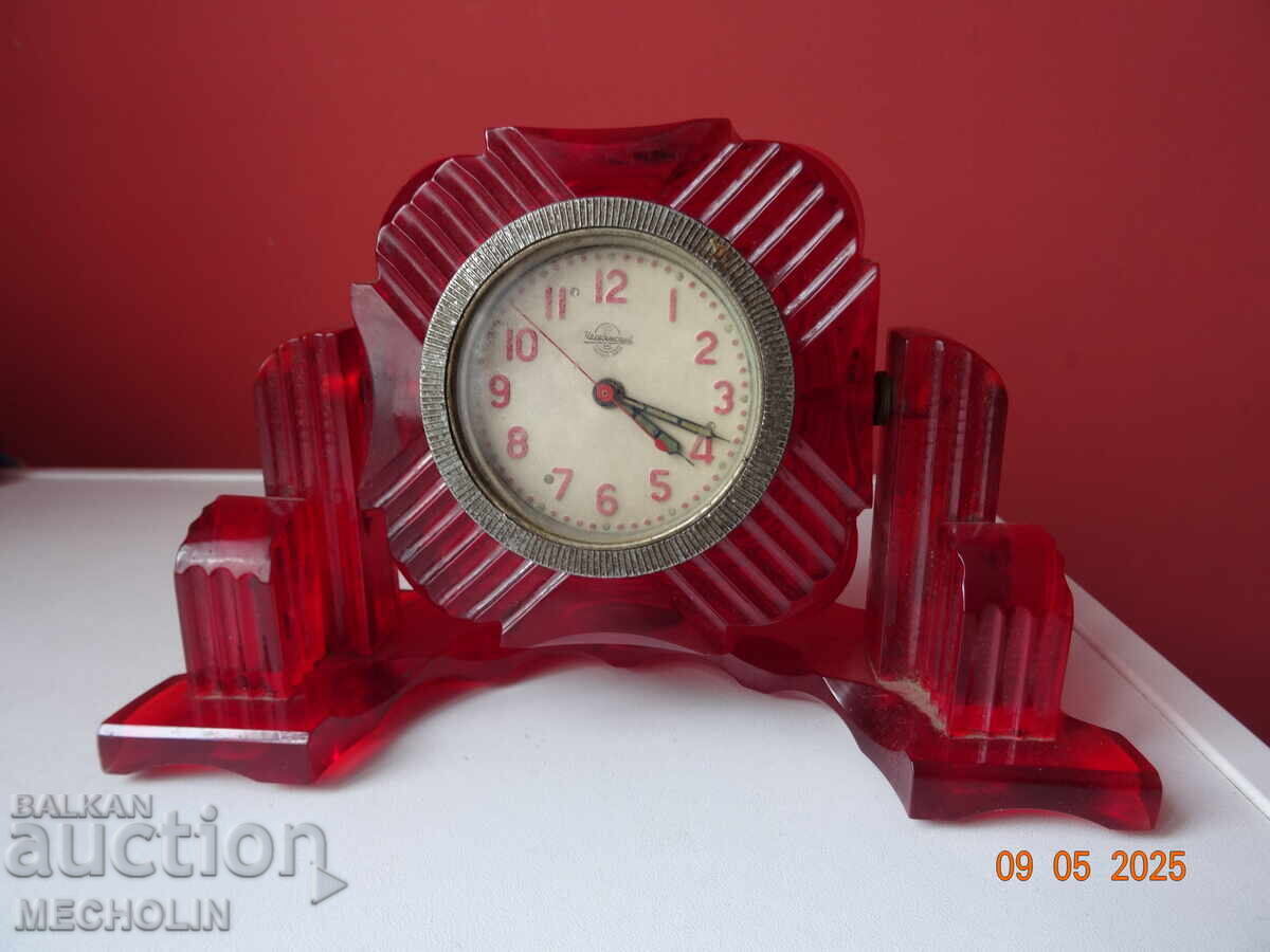 Collector's Desk Russian Chelyabinsk Clock