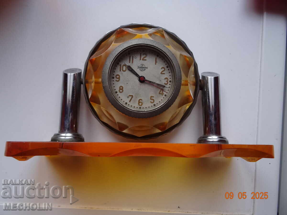 Collector's Desk Russian Chelyabinsk Clock - 7