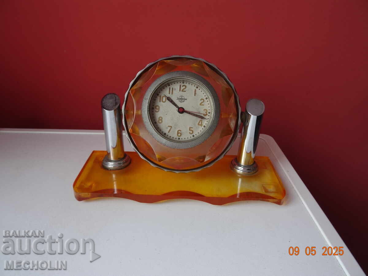Collector's Desk Russian Chelyabinsk Clock