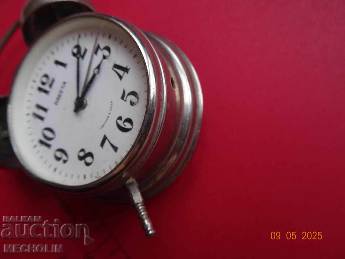 Delivery of COLLECTOR'S MINI ALARM CLOCK ROCKET RUSSIAN 2