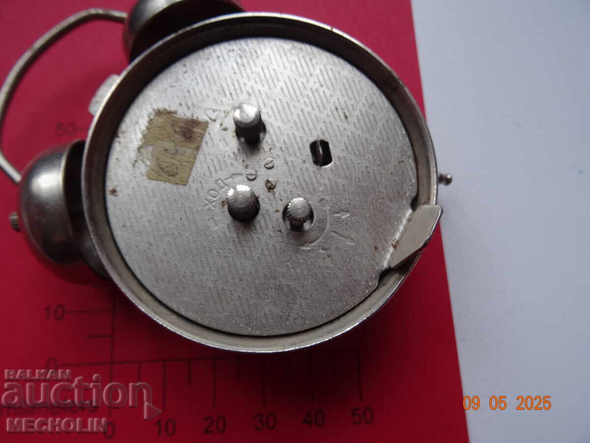 COLLECTOR'S MINI ALARM CLOCK ROCKET RUSSIAN 2 - 6