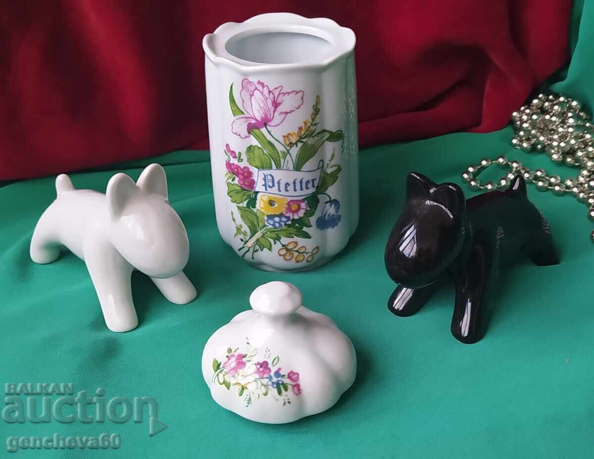 LOT rare jar for spices and salt shakers