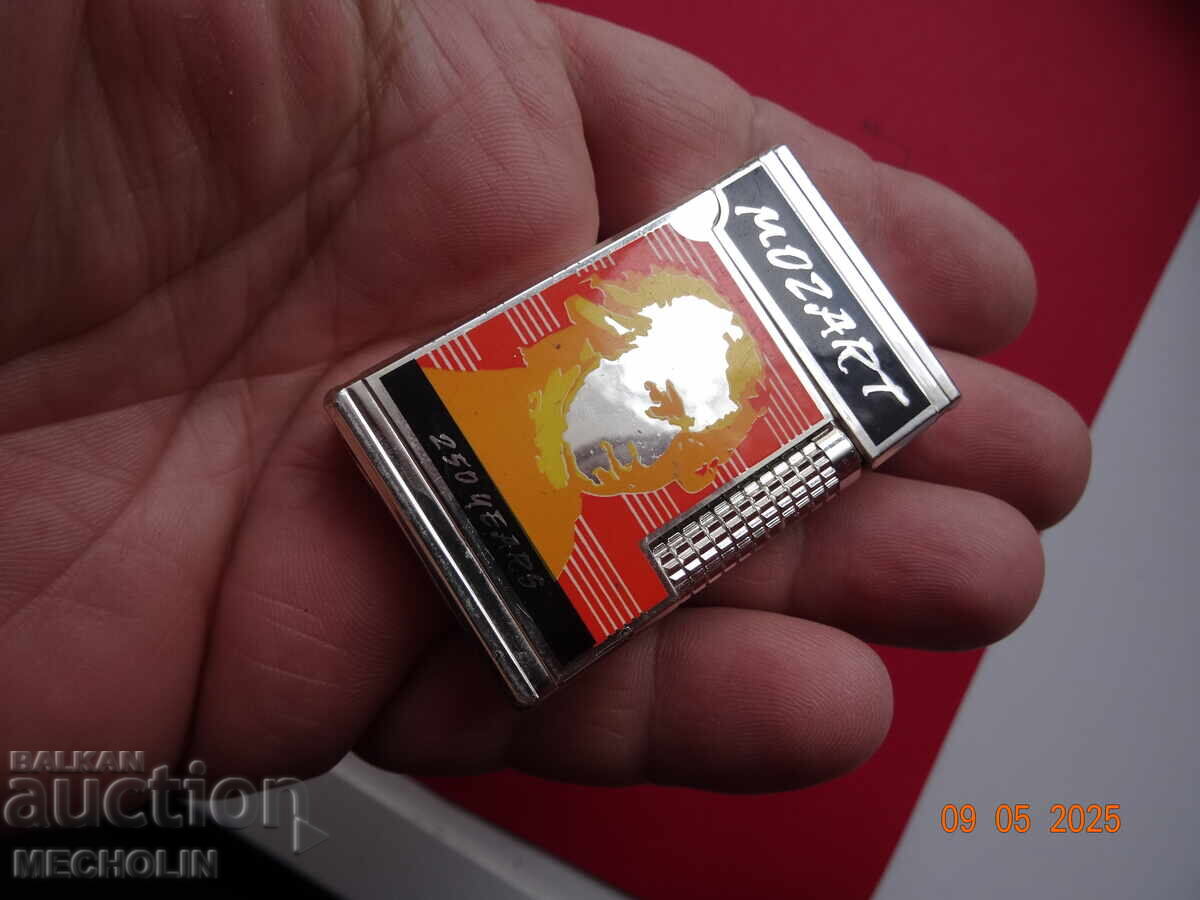 Licitație Brichetă de colecție MOZART Licitație Brichetă de colecție MOZART