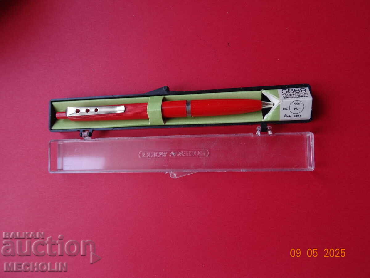 Collector's Fountain Pen BOHEMIA WORKC CZECHOSLOVAKIA - 6 Collector's Fountain Pen BOHEMIA WORKC CZECHOSLOVAKIA - 6