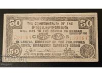 50 сентаво Филипини 1942