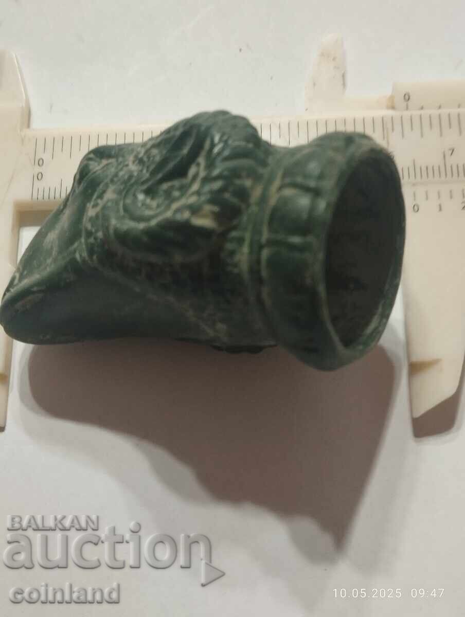 Παράδοση Αρχαίο χάλκινο προτομή ΑΝΤΙΓΡΑΦΗ ΑΝΑΠΑΡΑΓΩΓΗ