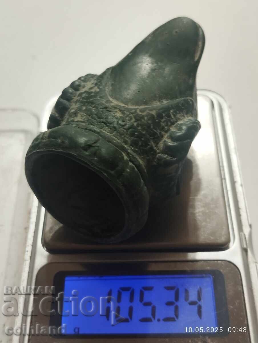 Αρχαίο χάλκινο προτομή ΑΝΤΙΓΡΑΦΗ ΑΝΑΠΑΡΑΓΩΓΗ - 6