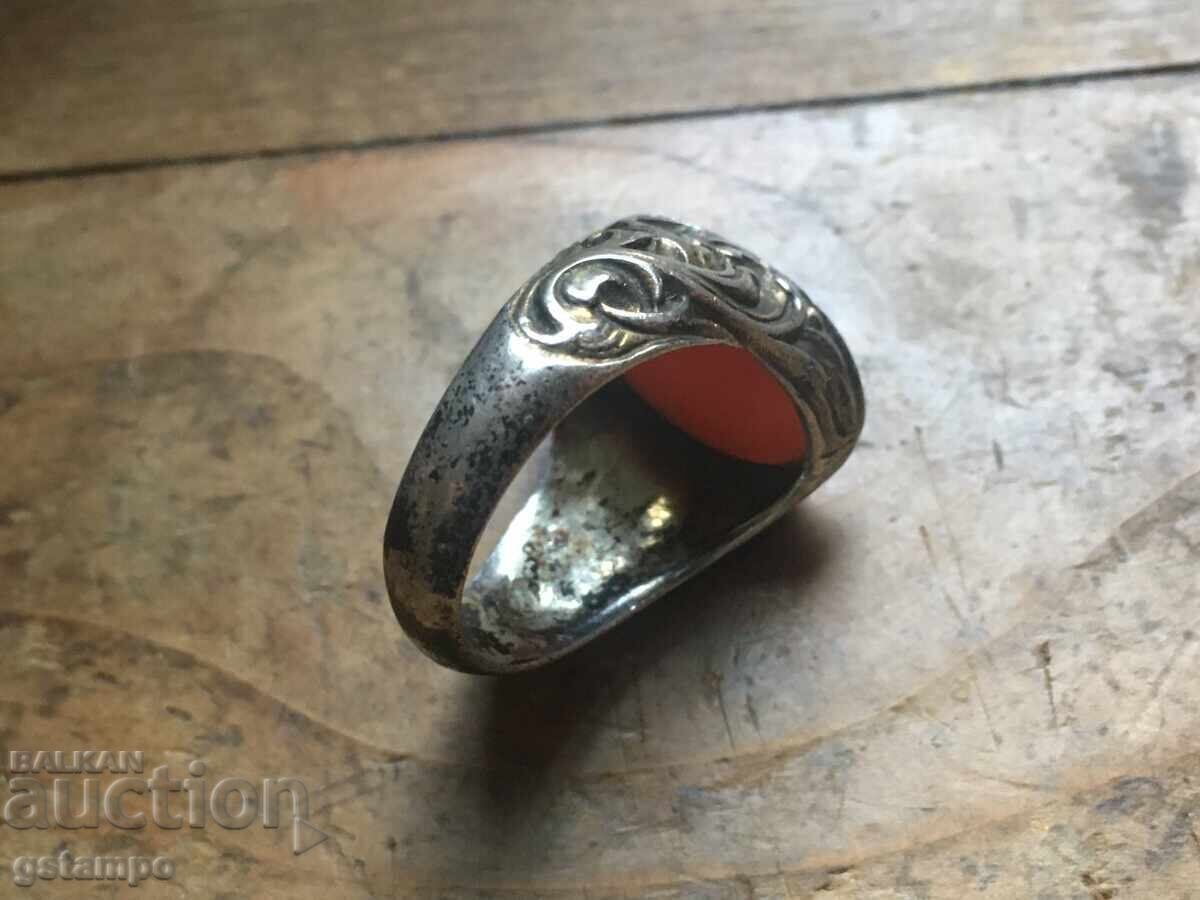 Livrarea Inel Vechi de Argint / Carneol