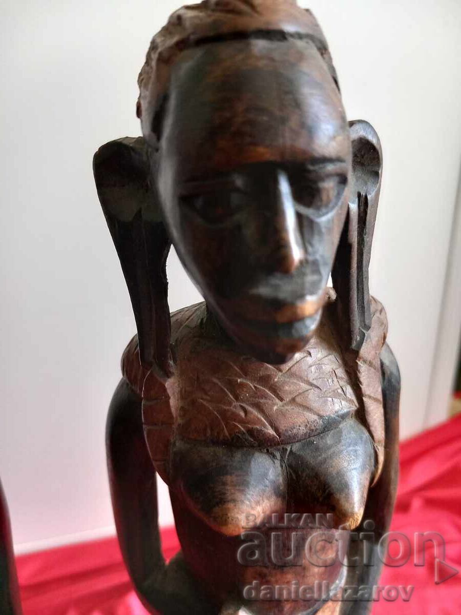 Стари АФРИКАНСКИ Дървени СКУЛПТУРИ, Фигури, Статуетки с цена 180.00 лв. | € 92.03 Стари АФРИКАНСКИ Дървени СКУЛПТУРИ, Фигури, Статуетки с цена 180.00 лв. | € 92.03