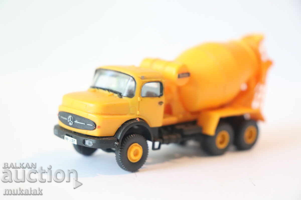 Kibri H0 1/87 Truck Mercedes Benz Concrete Mixer Model Car - 6